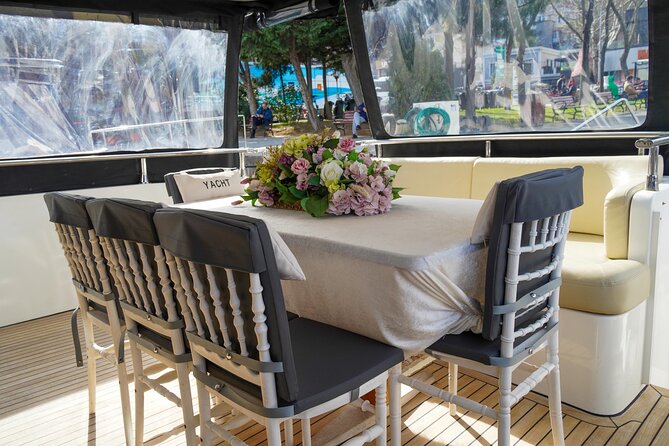2 Hours Luxury Private Yacht Cruise on the Bosphorus - Snacks, drinks, and the private-boat advantage