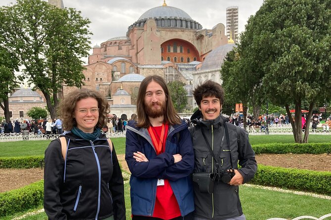 2 Hours Walking Tour Through Istanbul's Old City - Hagia Sophia, seen in the middle of the route
