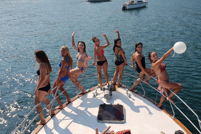 8-Hours Private Swimming Luxury Yacht Cruise to Princes' Island - Swimming from the yacht