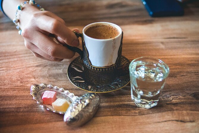 Afternoon Foodie Trail in Istanbul - Karakoy snacks: çiğ köfte, tea, börek, and baklava