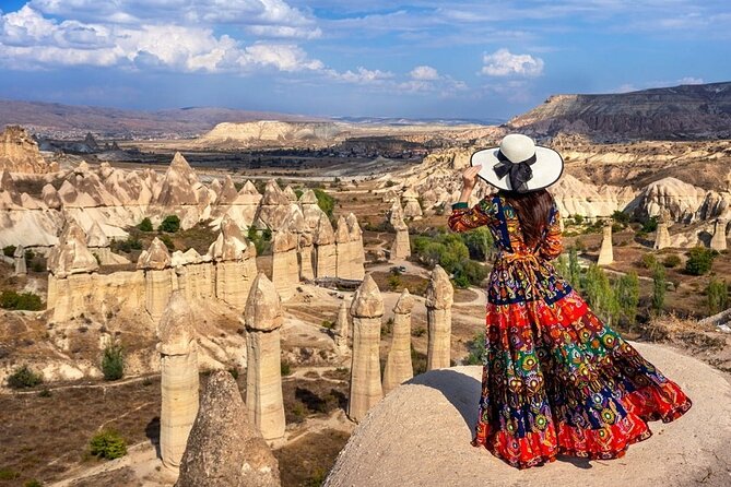 all inclusive/Day Trip Istanbul to Cappadocia Red Tour w Flight - Uchisar and the Esentepe viewpoint