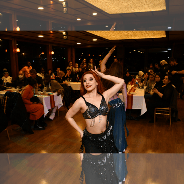 All Inclusive; Istanbul Bosphorus Dinner Cruise w/live shows - Dinner, drinks, and the table setup