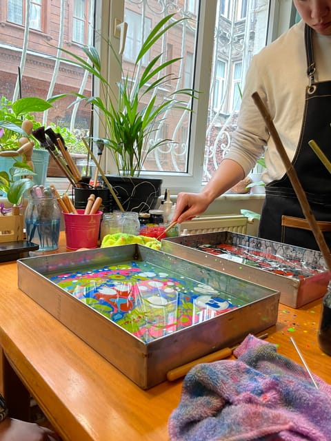 Authentic Turkish Art Marbling - Ebru - with Locals at Home - Small Group Size and Language