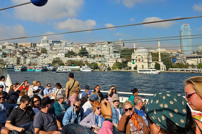 Bosphorus Boat Tour 3 Hour with Asian Side Stop in Istanbul - Maiden’s Tower and the return toward the old city