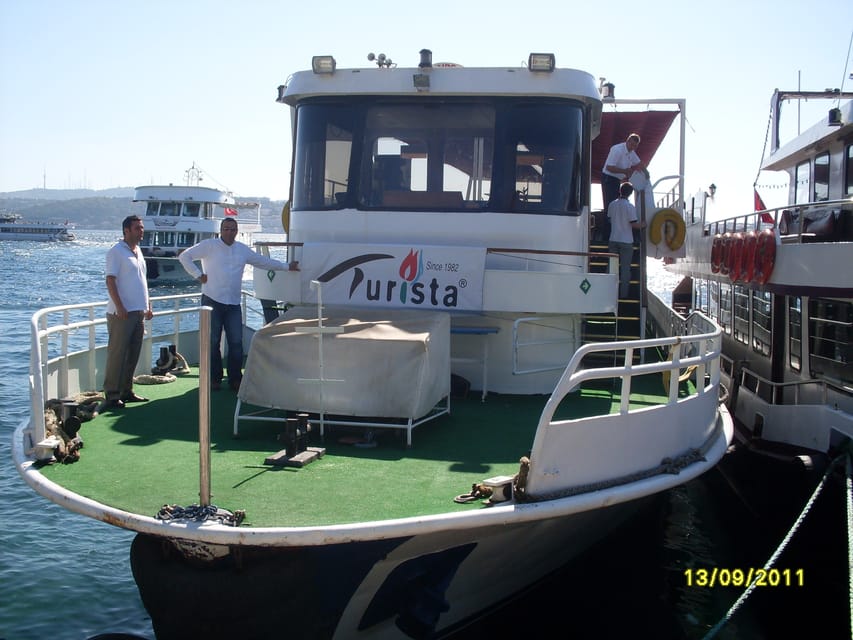 Bosphorus Cruise and Two Continents Tour with Local Guide - Pickup areas and timing details