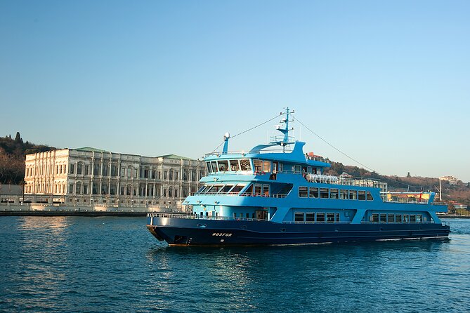 Bosphorus Dinner Cruise & Entertaintment & Private Table & Wi-Fi - The Bosphorus Bridge and the Europe to Asia view