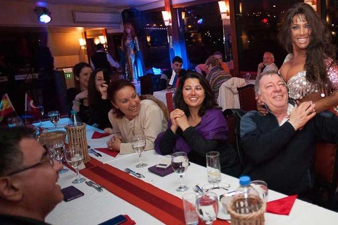 Bosphorus Dinner Cruise & Live Show – Private Table - Rumeli Castle at the narrowest point