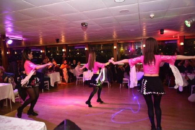 Bosphorus Dinner Cruise & Night Show from Istanbul - Turkish dancing, folk music, and a lively stage show