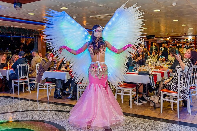 Bosphorus Dinner Cruise & Show with Private Table - An 8 p.m. start puts Istanbul’s lights at center stage