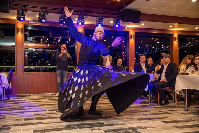 Bosphorus Dinner Cruise with Private Table - The short stop beneath the Bosphorus Bridge