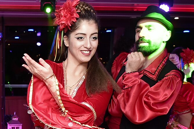 Bosphorus Dinner Cruise with Turkish Night Show Alcoholic Package - Setting sail from Kabatas at 8:45 pm