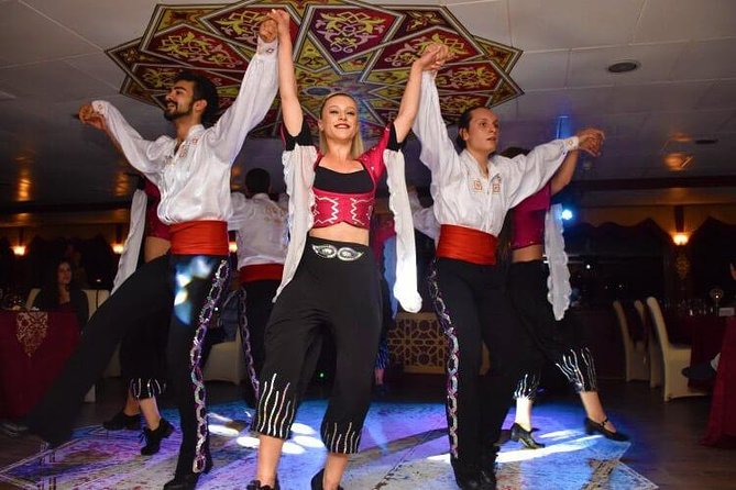 Bosphorus Dinner Cruise with Turkish Night Show Non-Alcoholic - Boarding at Kabataş and settling in