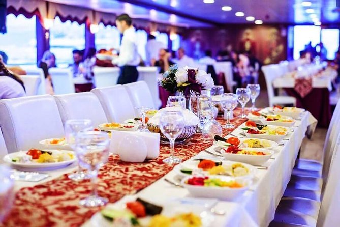 Bosphorus Dinner Cruise with Turkish Night Show Non-Alcoholic - Crowds, seating, and sightlines