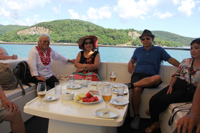 Bosphorus Luxury Lunch Cruise & Black Sea Swimming Experience - Reaching Anadolu Kavagi and the third bridge