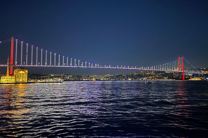Bosphorus Night Cruise on the Luxury Yacht - Bebek and the northern European shore