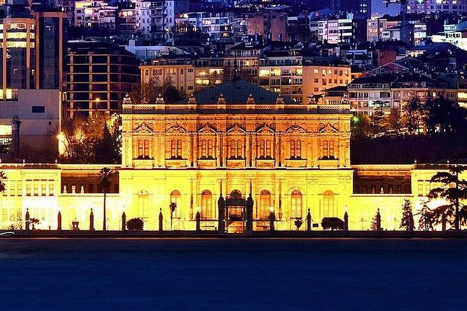 Bosphorus Night Cruise on the Luxury Yacht - Fatih Sultan Mehmet Bridge and the Asian shore