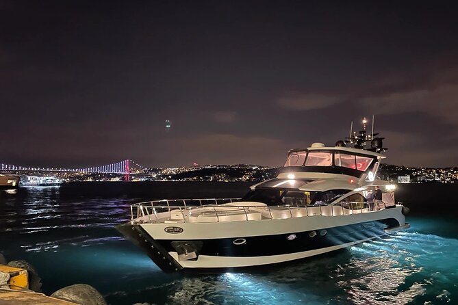 Bosphorus Night Cruise with Luxury Yacht - Starting at Ömer Avni