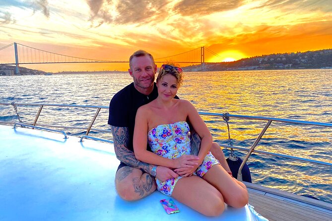 Bosphorus Sunset or Daytime Yacht Cruise with Snacks & Live Guide - Ortaköy and the first Bosphorus Bridge