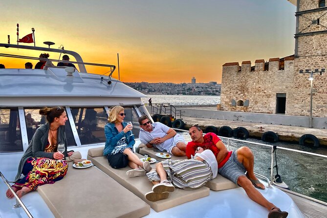 Bosphorus Sunset or Daytime Yacht Cruise with Snacks & Live Guide - The less familiar shoreline and the narrow strait
