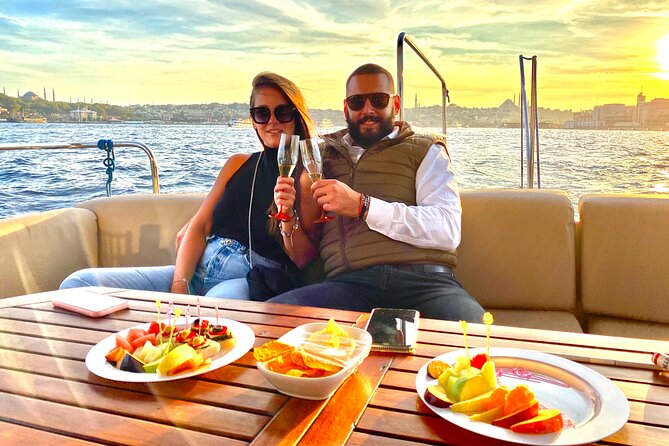 Bosphorus Sunset or Daytime Yacht Cruise with Snacks & Live Guide - The Fatih Sultan Mehmet Bridge and Kanlıca