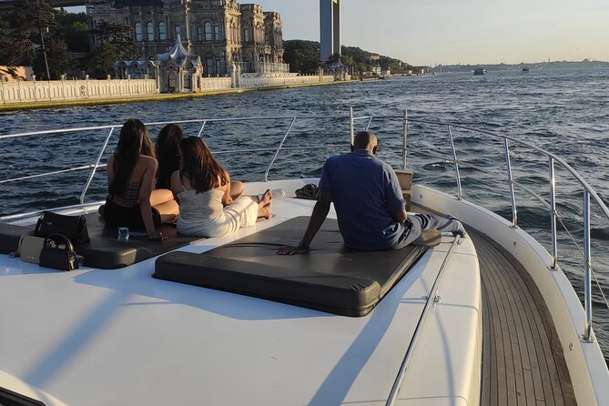 Bosphorus Yacht Cruise at Sunset with Snacks - Beylerbeyi Palace on the Asian shore