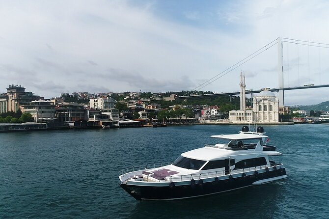 Bosphorus Yacht Cruise with Stopover on the Asian Side - (Morning or Afternoon) - Maiden’s Tower, Galata Bridge, and the return route