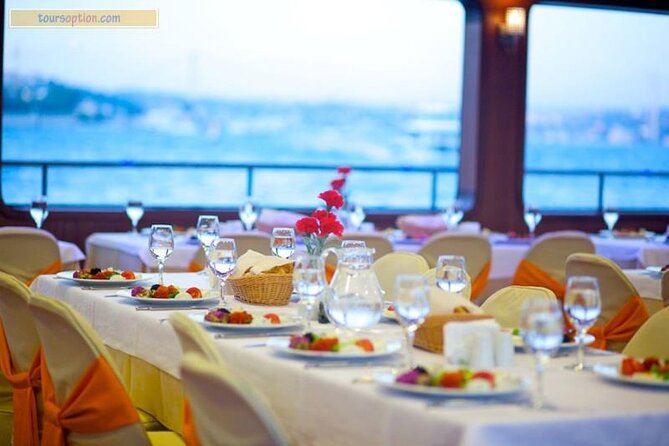 Dinner Cruise on Bosphorus - Rumeli Fortress, Fatih Bridge, and the northern stretch