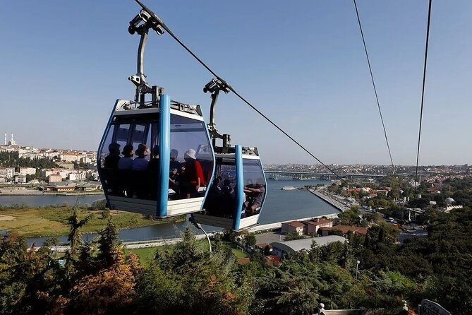 Dolmabahçe Palace with Bosphorus Tour by Boat - Camlica Hill: wide views of two continents