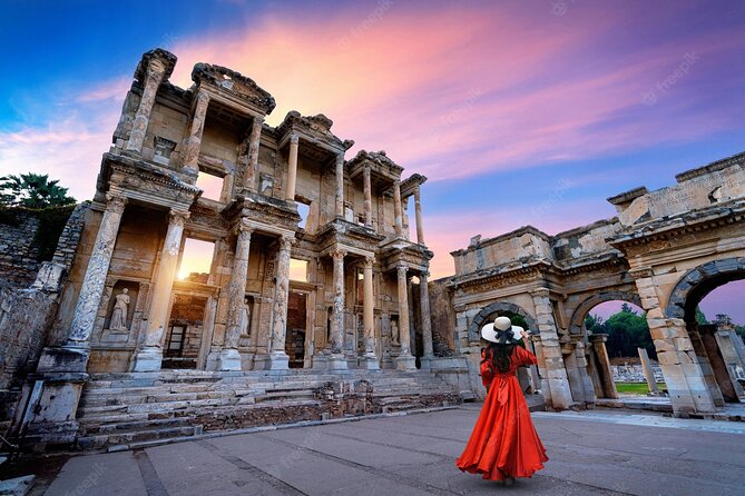 Ephesus and Pamukkale Full-Day Private Tour from Istanbul by Plane - Ephesus: marble streets, grand buildings, and a vast theater