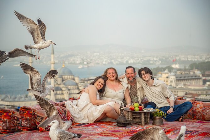Flying Dress Photography on an Iconic Rooftop in Istanbul - A dreamy Lightroom setting for a change of mood