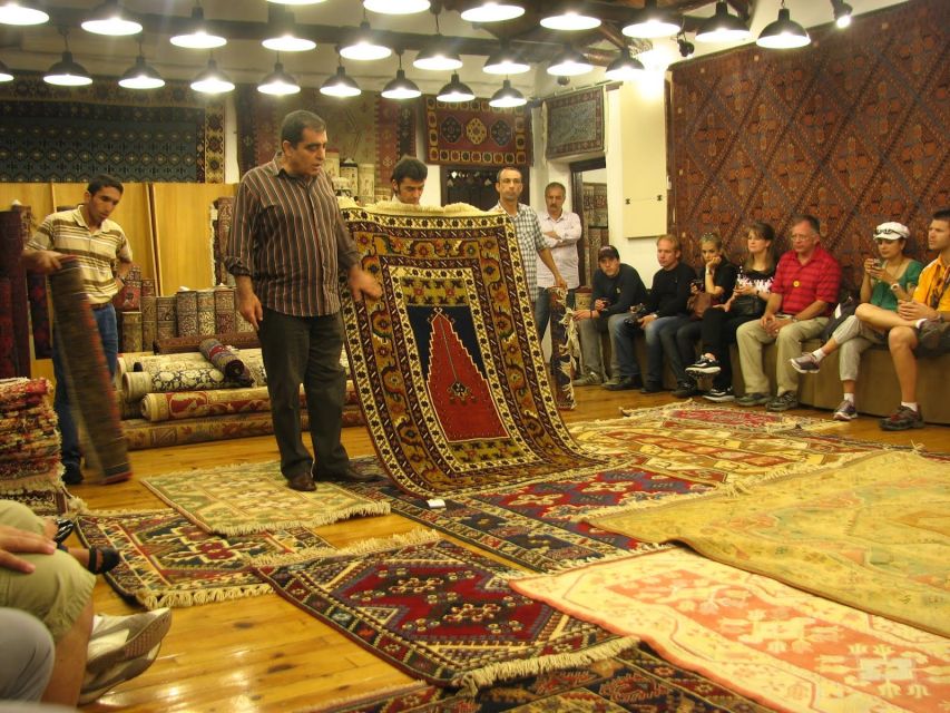 From Istanbul: Cappadocia Highlights 2-Day Tour with Balloon - Urgup, carpets, and your cave-style hotel night