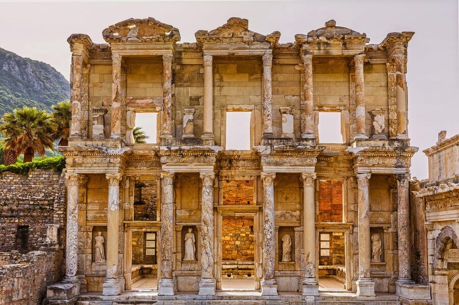 From Istanbul: Ephesus Tour with Roundtrip Flight - The Library of Celsus and Grand Theater