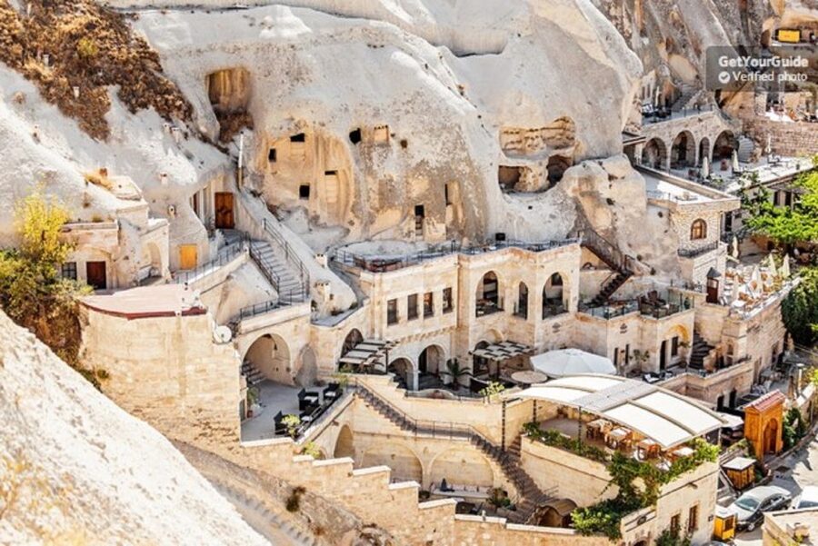 From Istanbul: Private Cappadocia Day-Tour Including Flight - Uchisar Castle and Pigeon Valley views