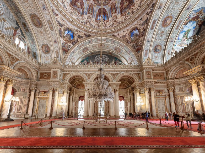 Guided Dolmabahce Palace Tour with Bosphorus Sunset Cruise - The return past the Golden Horn and Galata