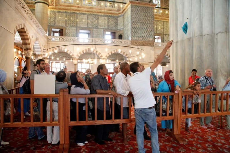Hagia Sophia & Blue Mosque Half-day Guided, Small Group Tour - Blue Mosque and its 20,000 Iznik tiles