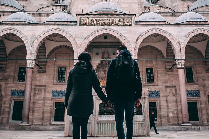 Half Day Walking Tour of Old Istanbul - The Blue Mosque reveals its color inside
