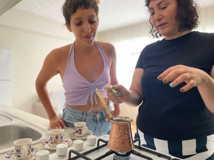 Home Style Turkish Coffee Making and Fortune Telling - Entering a home in Sarıyer