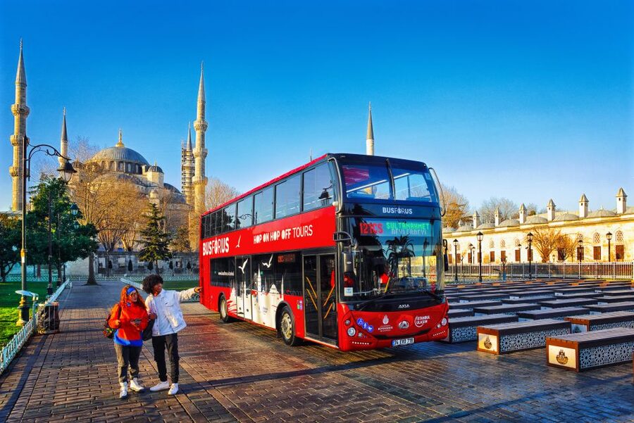 Istanbul: 1 or 2-Day Hop-On-Hop-Off Bus Tour Ticket - The Egyptian Spice Bazaar and the return to Sultanahmet