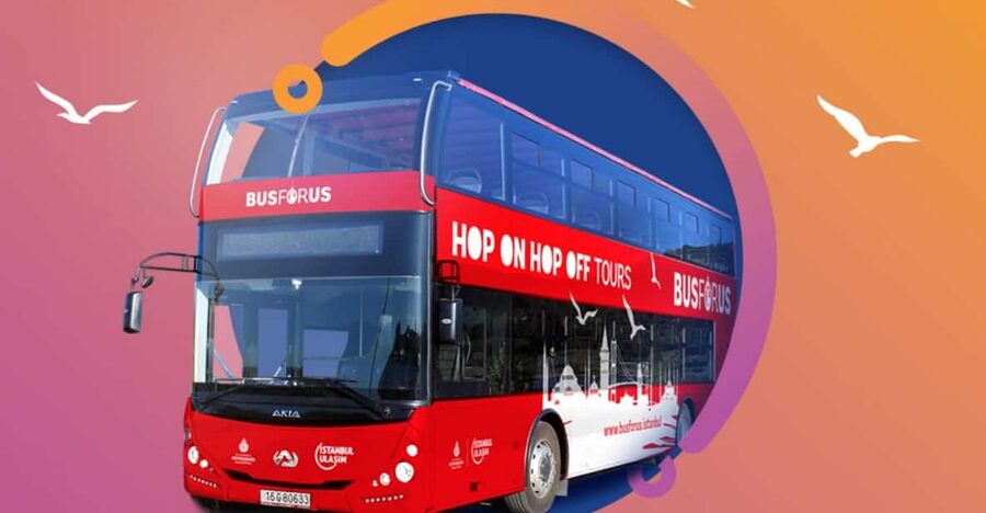 Istanbul: 48-Hour Hop-On Hop-Off Double Decker Bus Ticket - Understanding the red and blue route setup