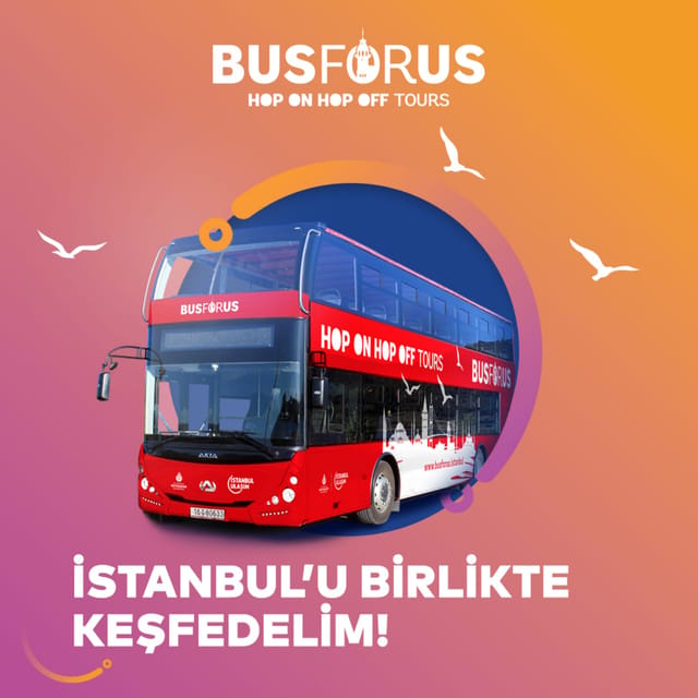 Istanbul: 48-Hour Hop-On Hop-Off Double Decker Bus Ticket - Stop 7 and the transition to the blue section