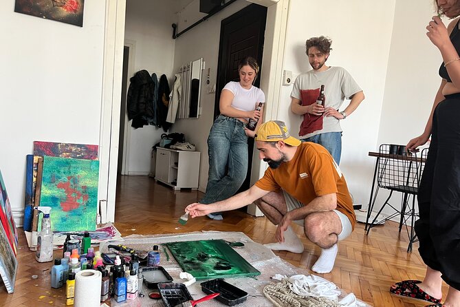 Istanbul Art Escape Wine and Paint at Local's Home - Why the six-person limit matters