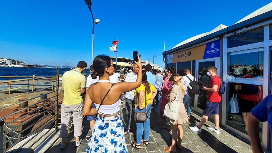 Istanbul: Asian Side Walking Tour with Ferry Ride - Meeting beside the Spice Bazaar