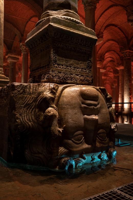 Istanbul: Basilica Cistern Skip-the-Line Entry & Audio Guide - The Medusa Heads and the best guide commentary