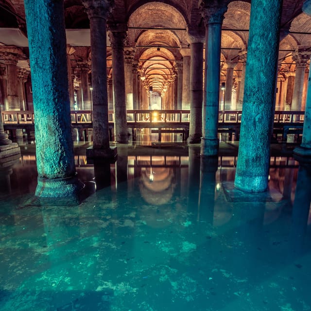 Istanbul: Basilica Cistern Skip-the-Line Entry Ticket - Walking among 336 columns