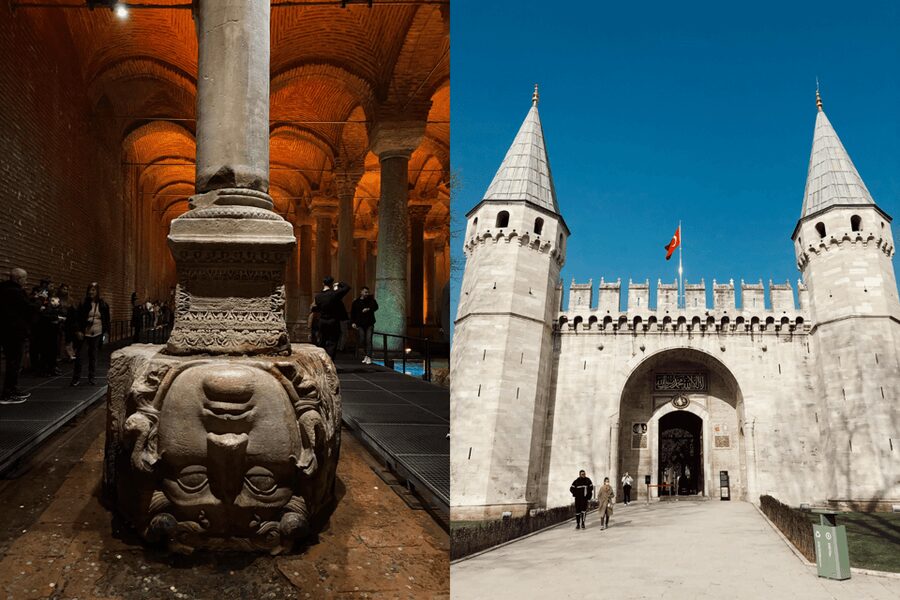 Istanbul: Basilica Cistern & Topkapi Palace Combo Ticket - Seeing the Basilica Cistern on your own schedule