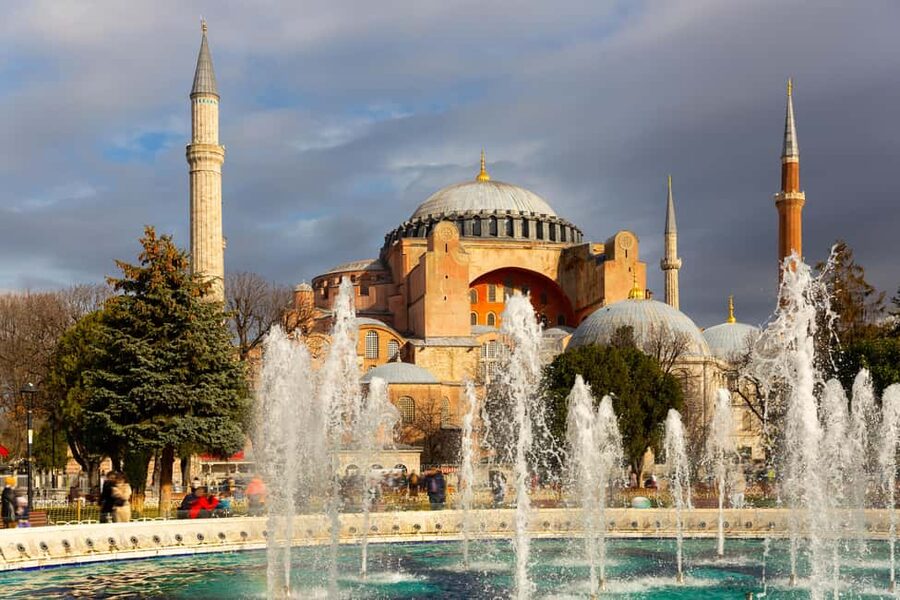 Istanbul: Blue Mosque and Hagia Sophia Tour w/Entry Tickets - Sultanahmet Square and the German Fountain finish