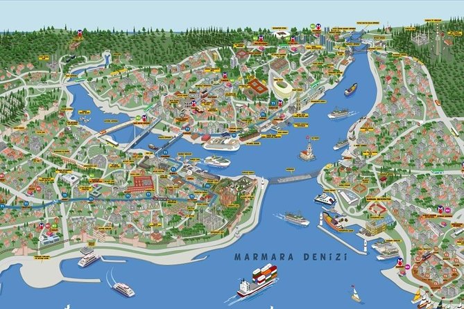 Istanbul Boat Cruise and Dolmabahce Palace & Two Continents - The Bosphorus cruise past Ottoman palaces