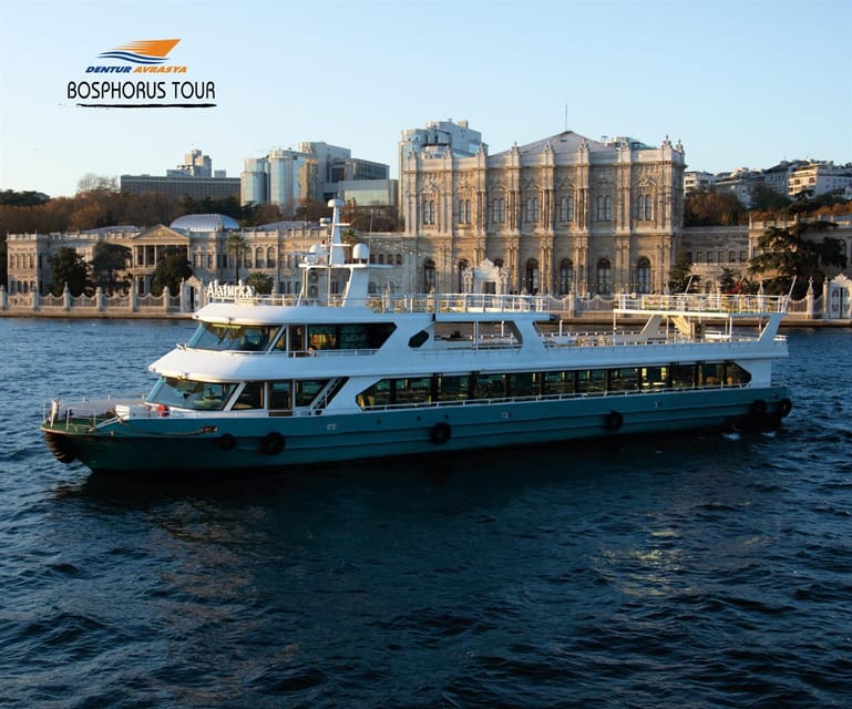 Istanbul: Bosphorus Cruise from Europe or Asia & Audio Guide - Boat comfort, seating, and onboard service