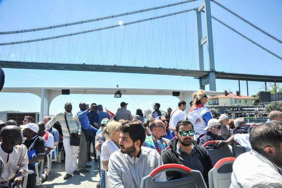Istanbul: Bosphorus Cruise w/Audio Guide and Sunset Option - Audio guide, live help, and the onboard setup