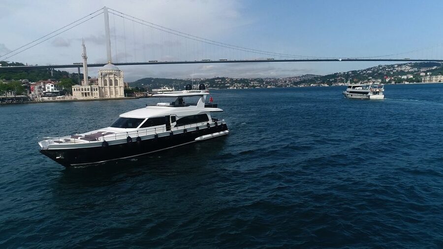 Istanbul: Bosphorus Cruise with Stopover on the Asian Side - Under the Bosphorus Bridge and past Arnavutköy